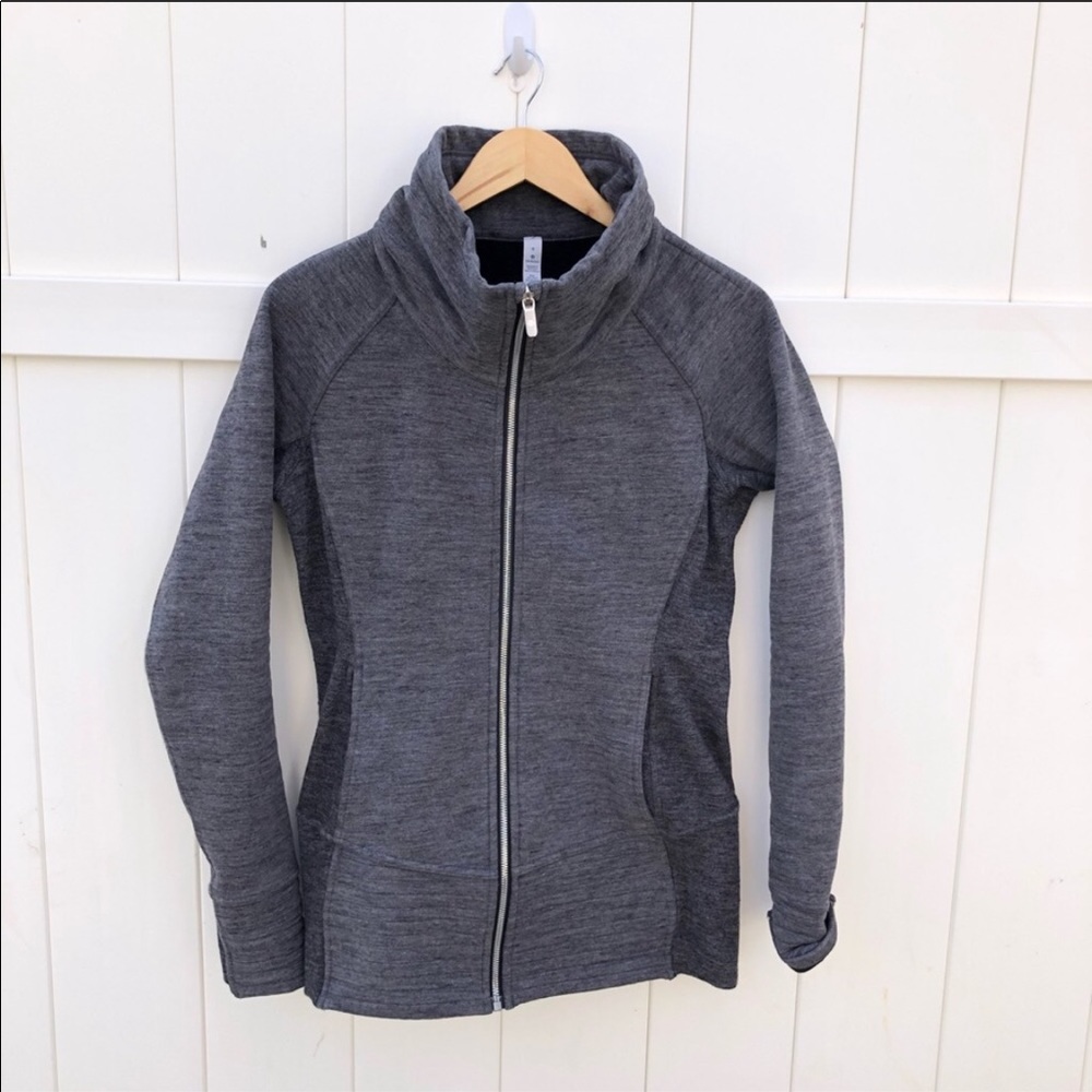 Lululemon radiant dark gray jacket size 8